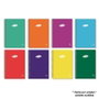 Sam - Pacsa Cuaderno Basic A4 con Espiral, 80 Hojas Milimetradas, Colores Surtidos
